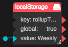 Local Storage dataflow model