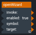 Open Wizard block Open Wizard block